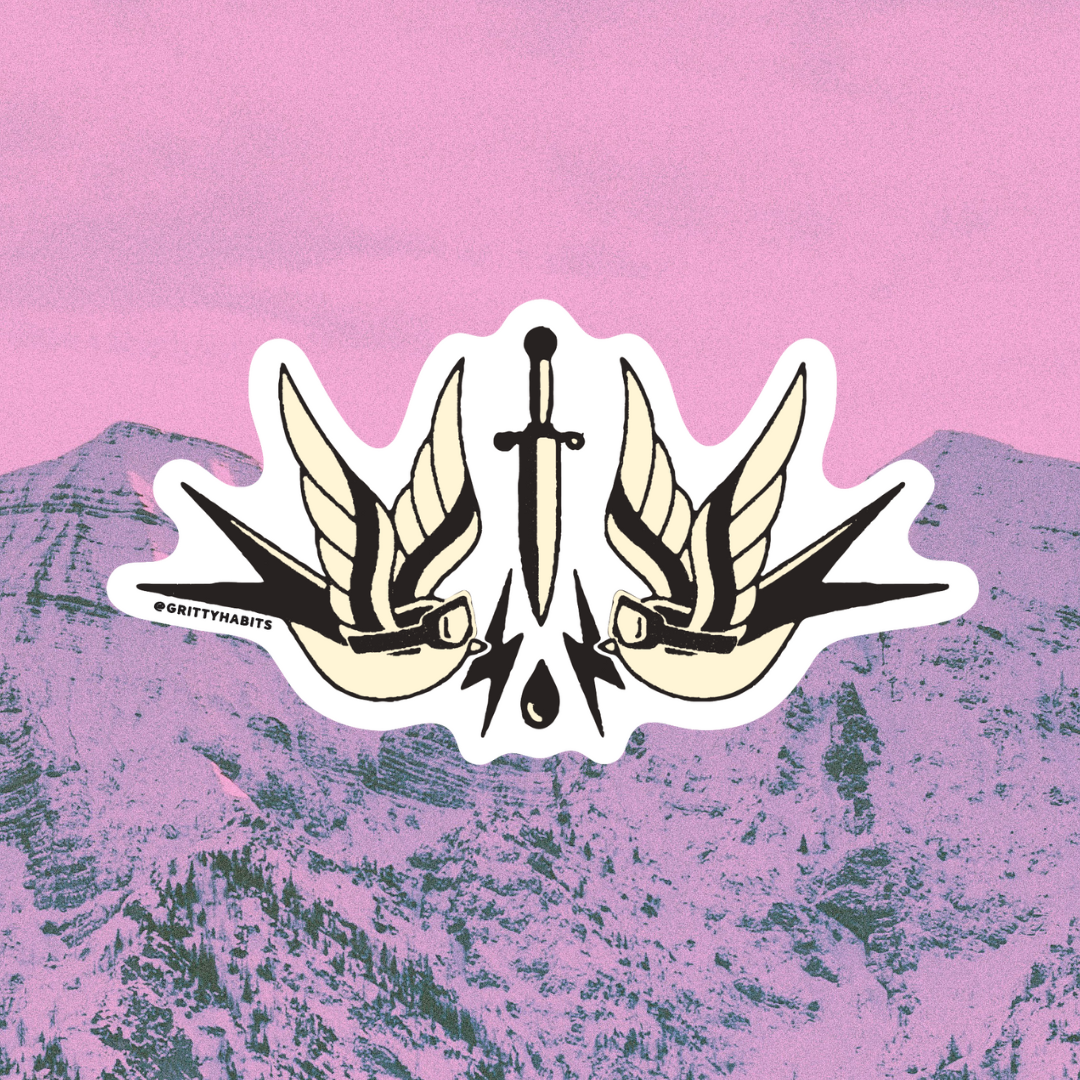 Sendy Sparrow Sticker - Ivory