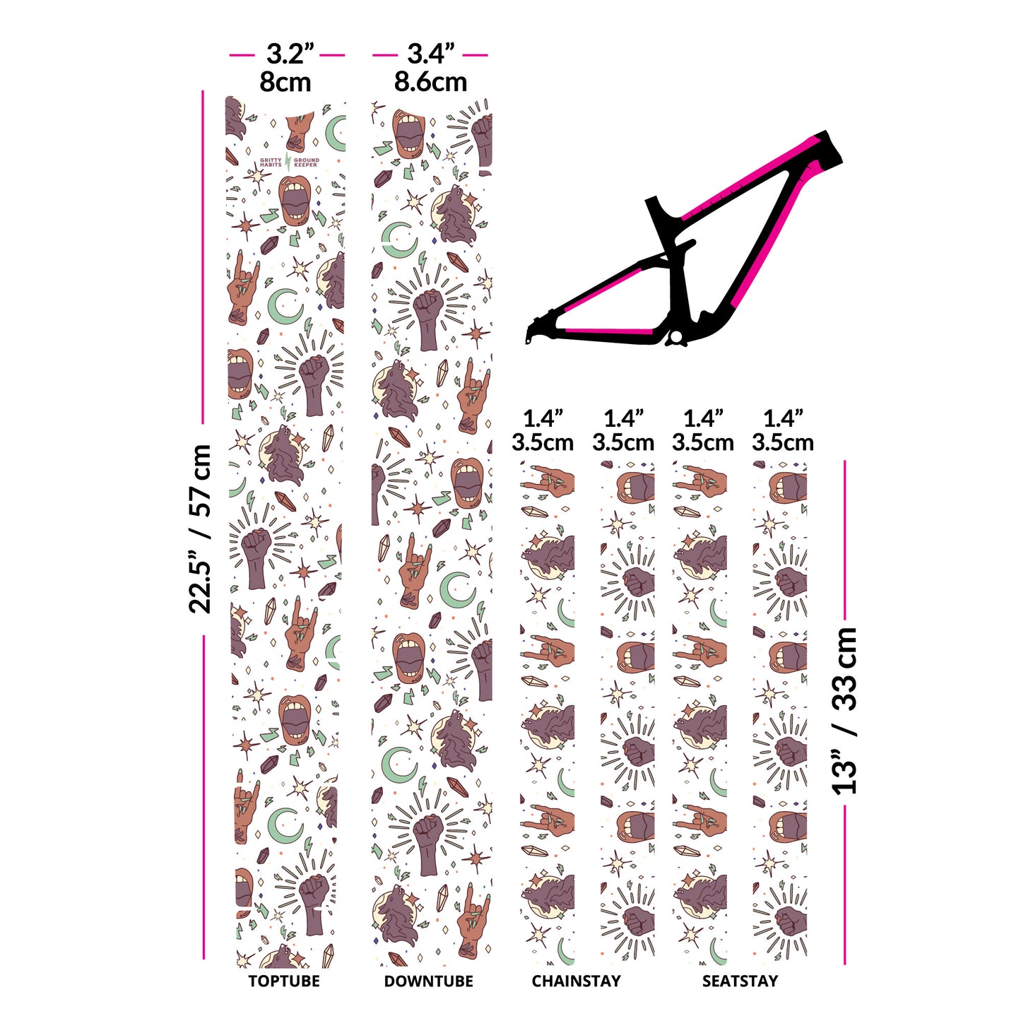 Gritty Habits x Ground Keeper: Howl Collection Frame Keeper