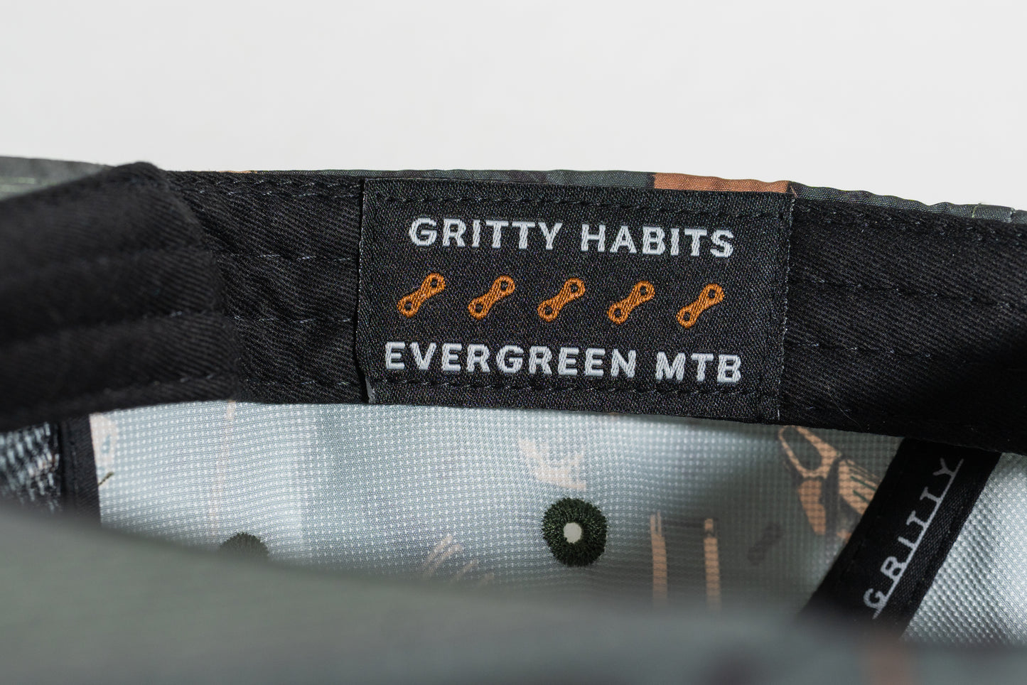 Gritty Habits x Evergreen Mountain Bike Alliance 5-Panel Hat