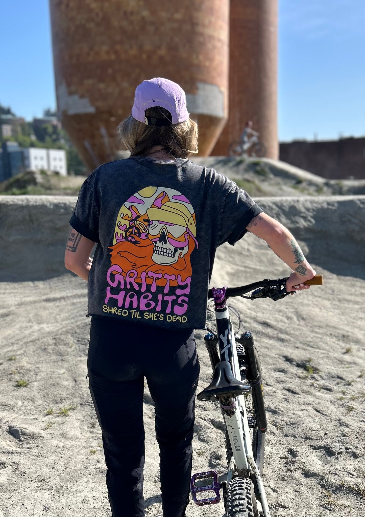 Shred Til She's Dead MTB Tee