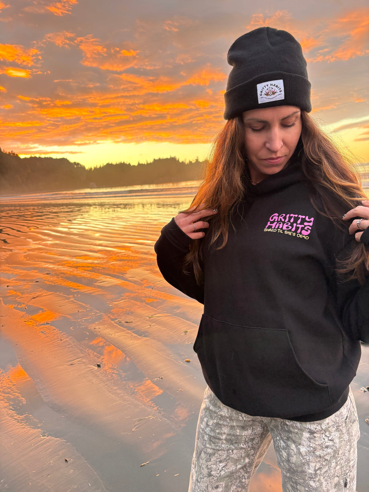 Shred Til She's Dead MTB Hoodie