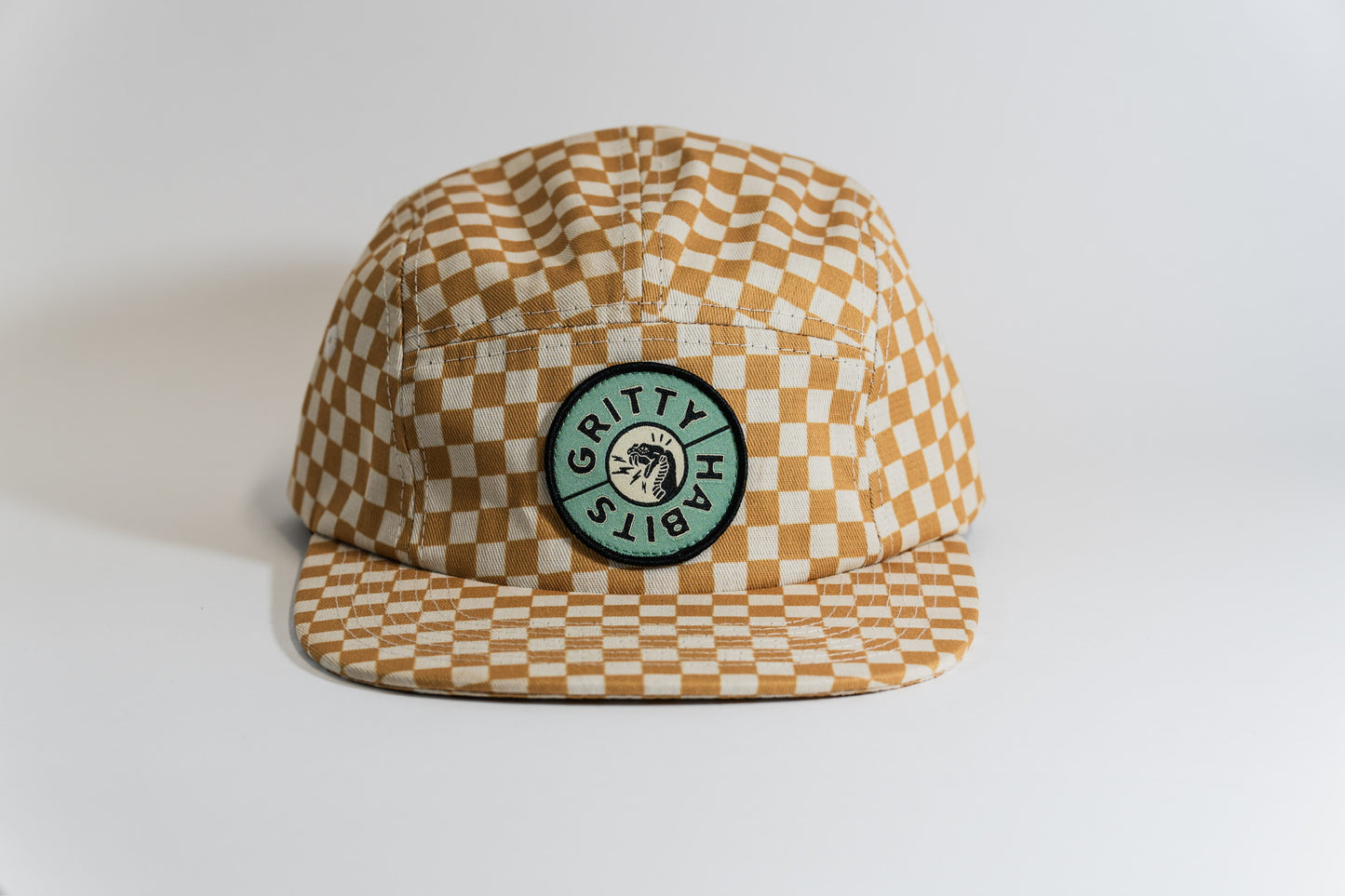 Wipeout Checkered 5-Panel Hat