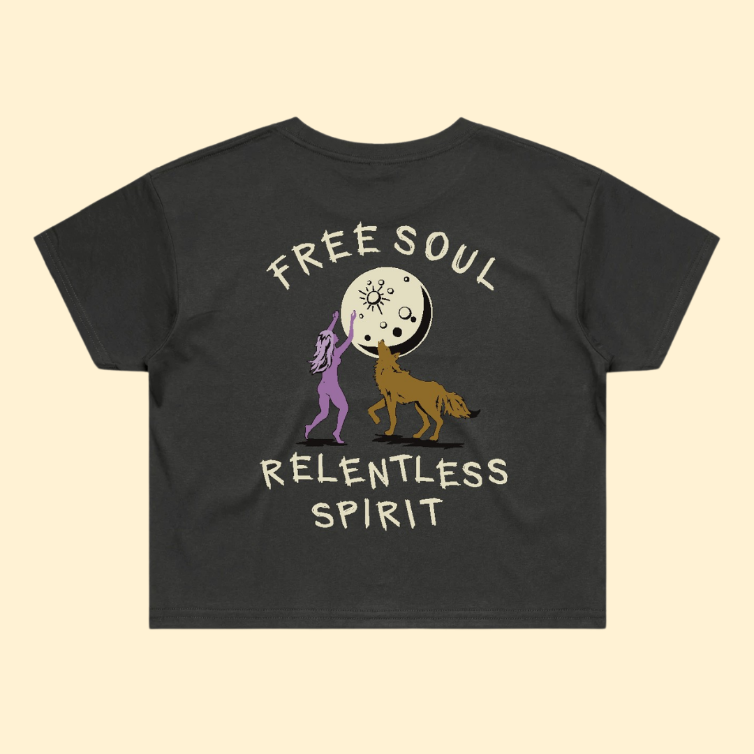 Moon Dance Crop Tee