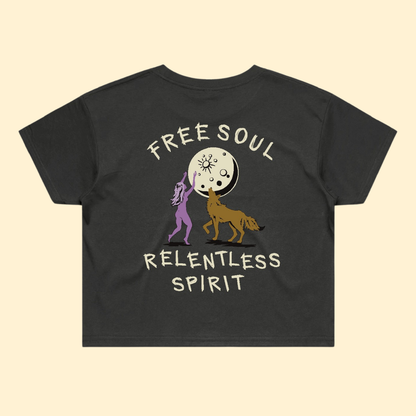 Moon Dance Crop Tee