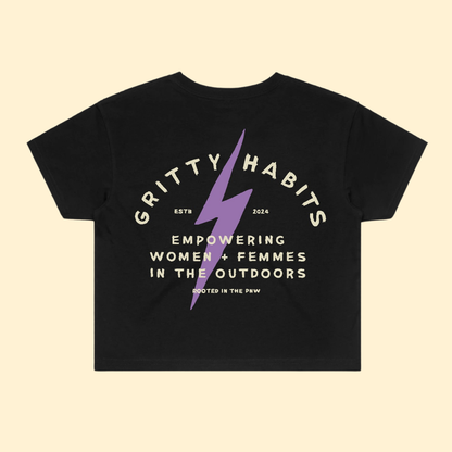 Manifesto Crop Tee