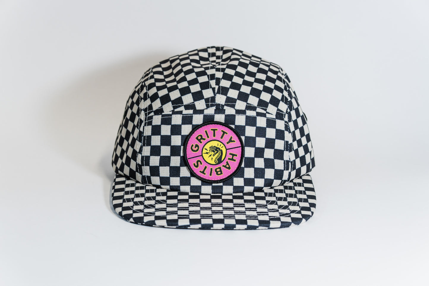 Steezy Checkered 5-Panel Hat