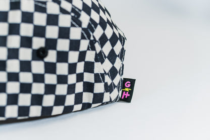 Steezy Checkered 5-Panel Hat