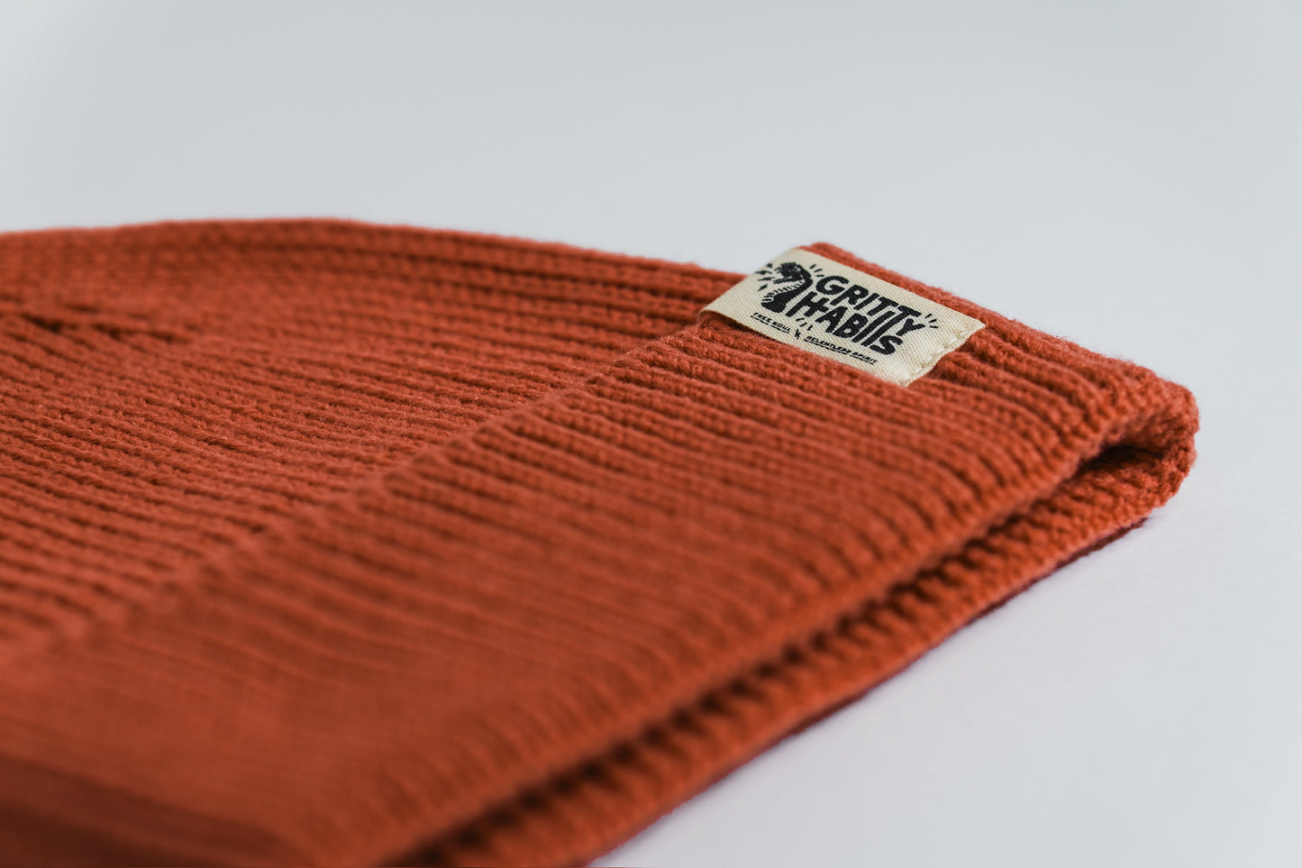 Knitty Gritty Beanie - Burnt Orange