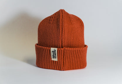 Knitty Gritty Beanie - Burnt Orange