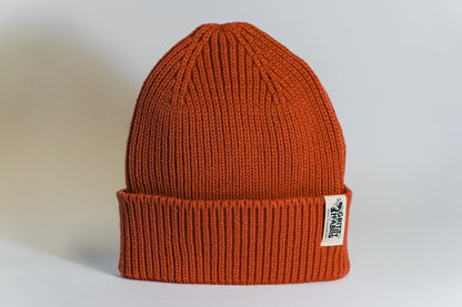 Knitty Gritty Beanie - Burnt Orange