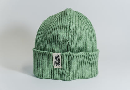 Knitty Gritty Beanie - Sage Green