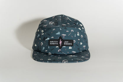 Gritty Habits x WMBC JoyRiders 5-Panel Hat