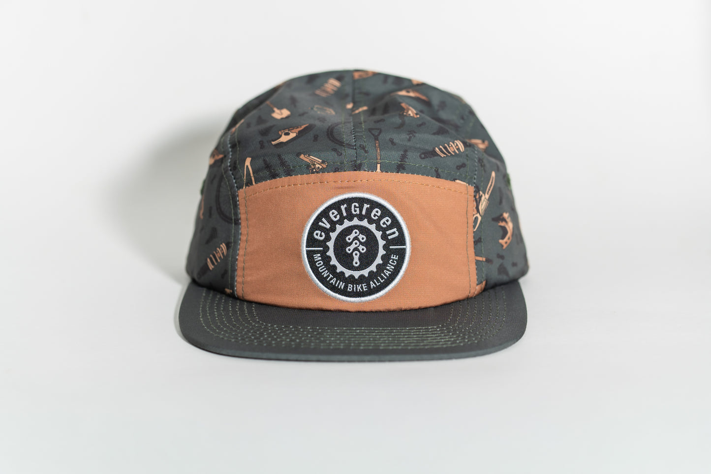 Gritty Habits x Evergreen Mountain Bike Alliance 5-Panel Hat