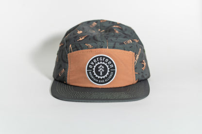 Gritty Habits x Evergreen Mountain Bike Alliance 5-Panel Hat