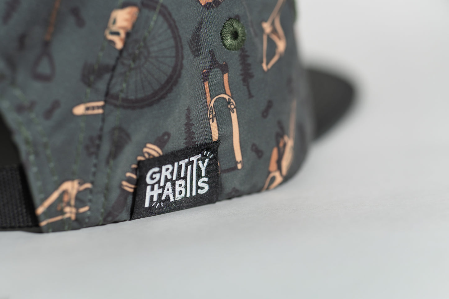 Gritty Habits x Evergreen Mountain Bike Alliance 5-Panel Hat