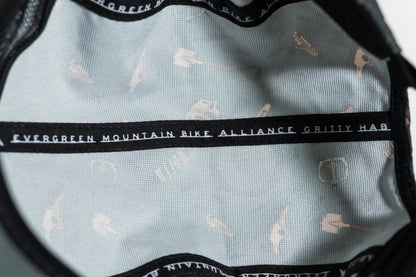 Gritty Habits x Evergreen Mountain Bike Alliance 5-Panel Hat