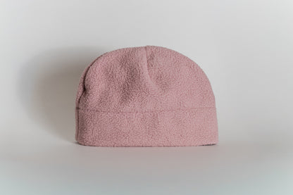 Preorder: High Pile Fleece Beanie - Dusty Rose