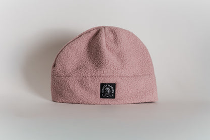 Preorder: High Pile Fleece Beanie - Dusty Rose