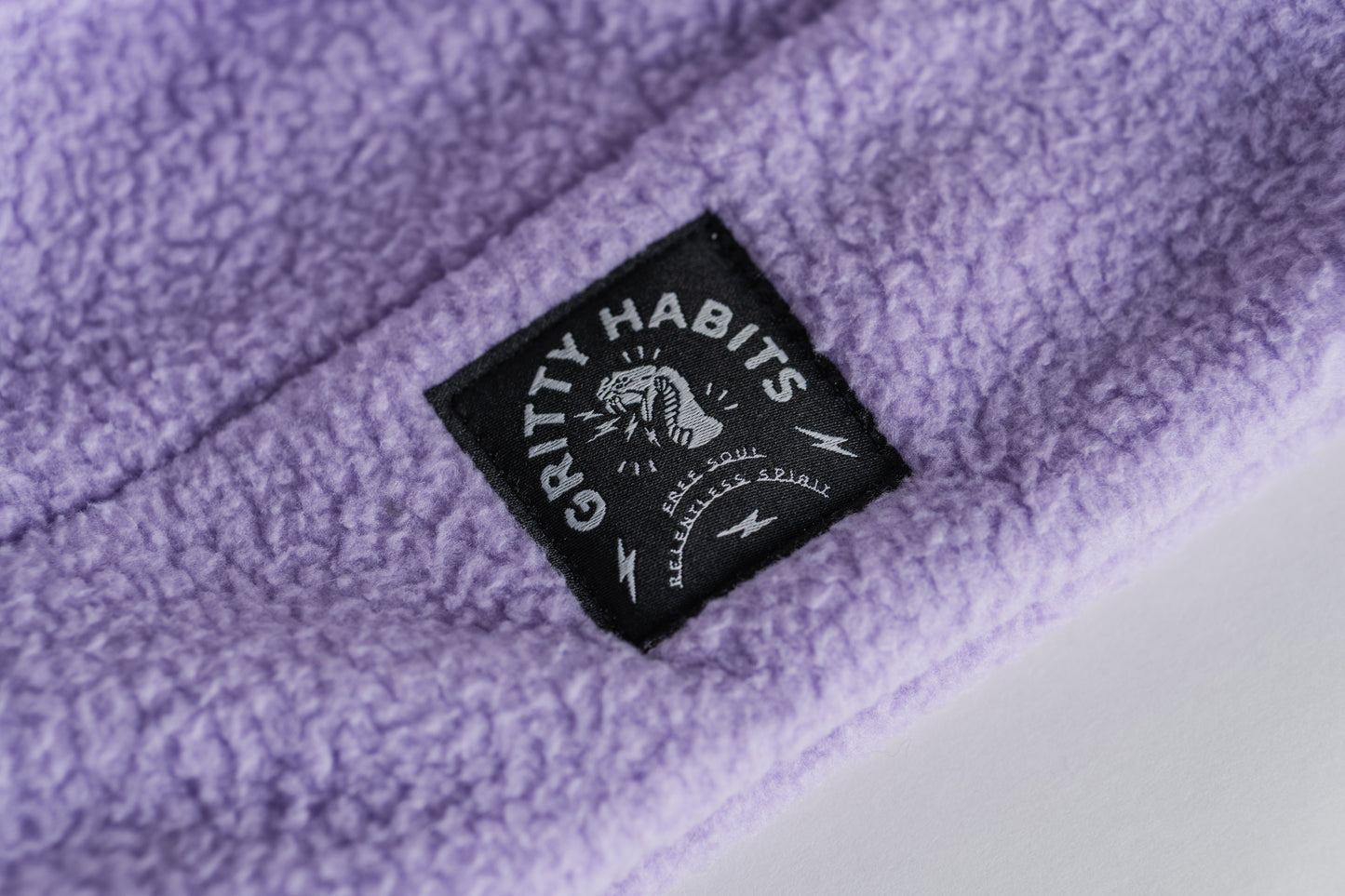 Preorder: High Pile Fleece Beanie - Lavender