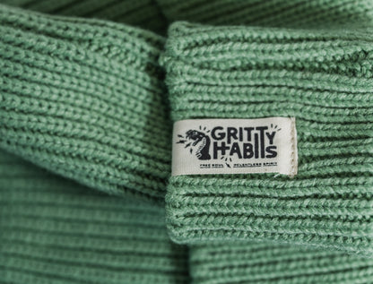 Knitty Gritty Beanie - Sage Green