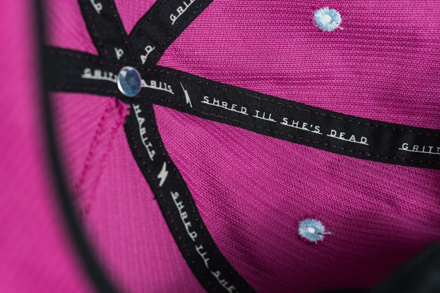 Shred Til She's Dead Corduroy 5-Panel Hat