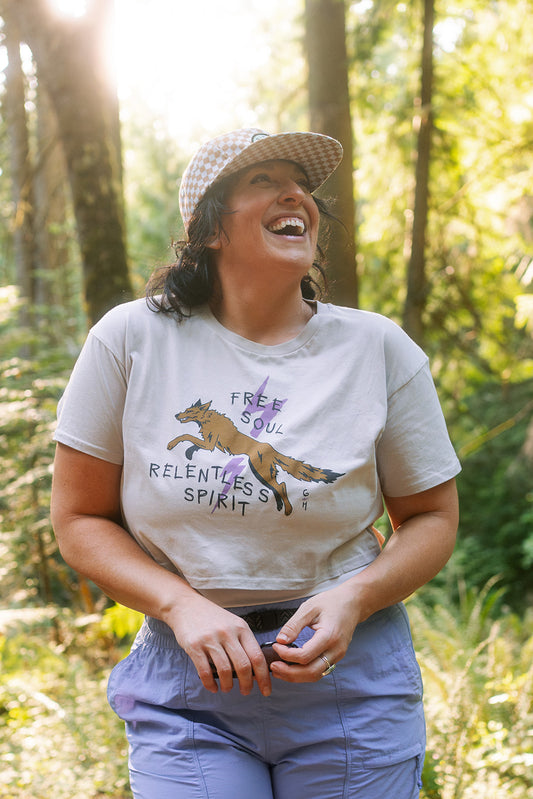 Hour of the Wolf Crop Tee
