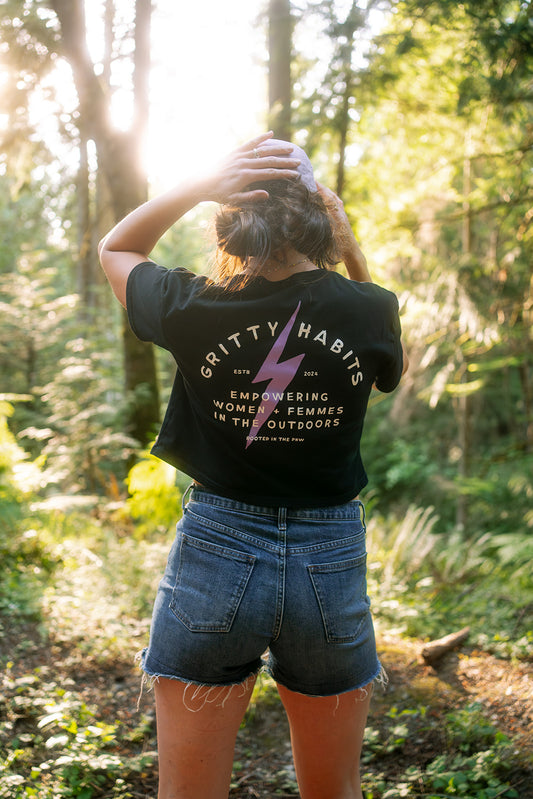 Manifesto Crop Tee