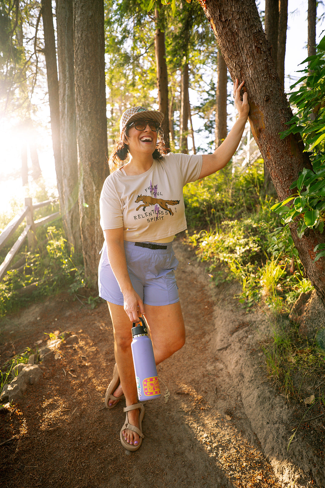 Hour of the Wolf Crop Tee