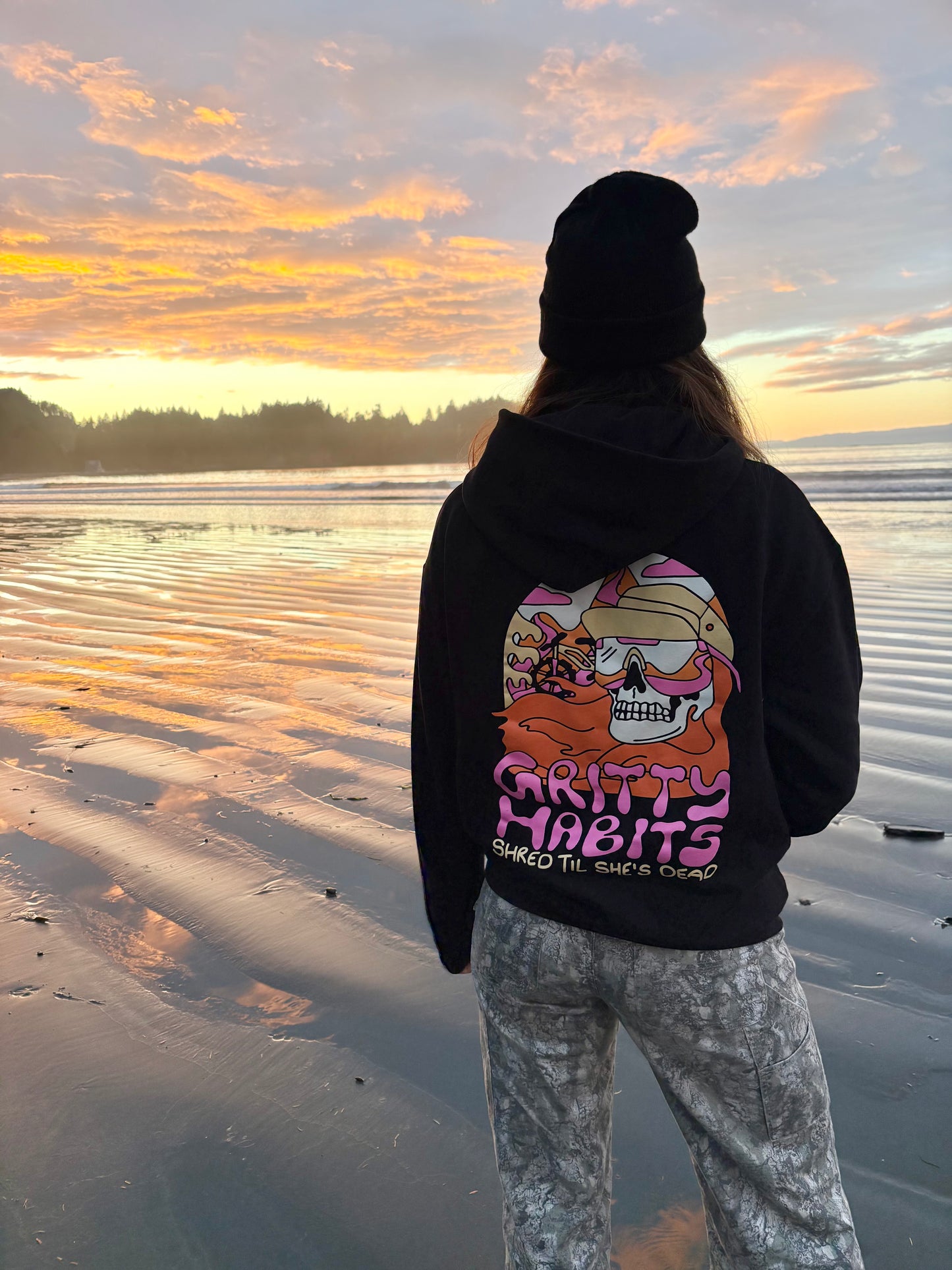 Shred Til She's Dead MTB Hoodie
