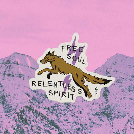Hour of the Wolf Sticker